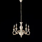 Träkrona Tillverkad i Italien för inredning - Florens Viadurini