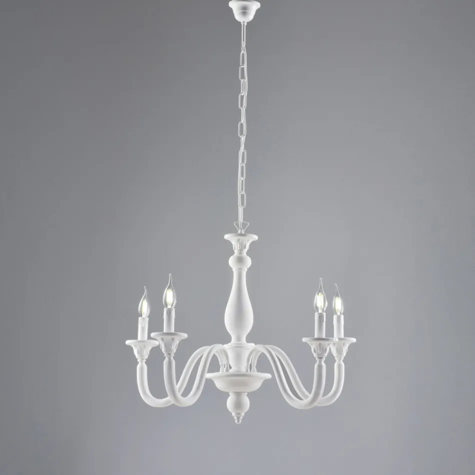 Tillverkad i Italien träkrona för inredning - Siena Viadurini