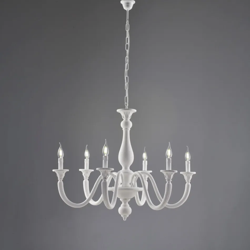 Tillverkad i Italien träkrona för inredning - Siena Viadurini