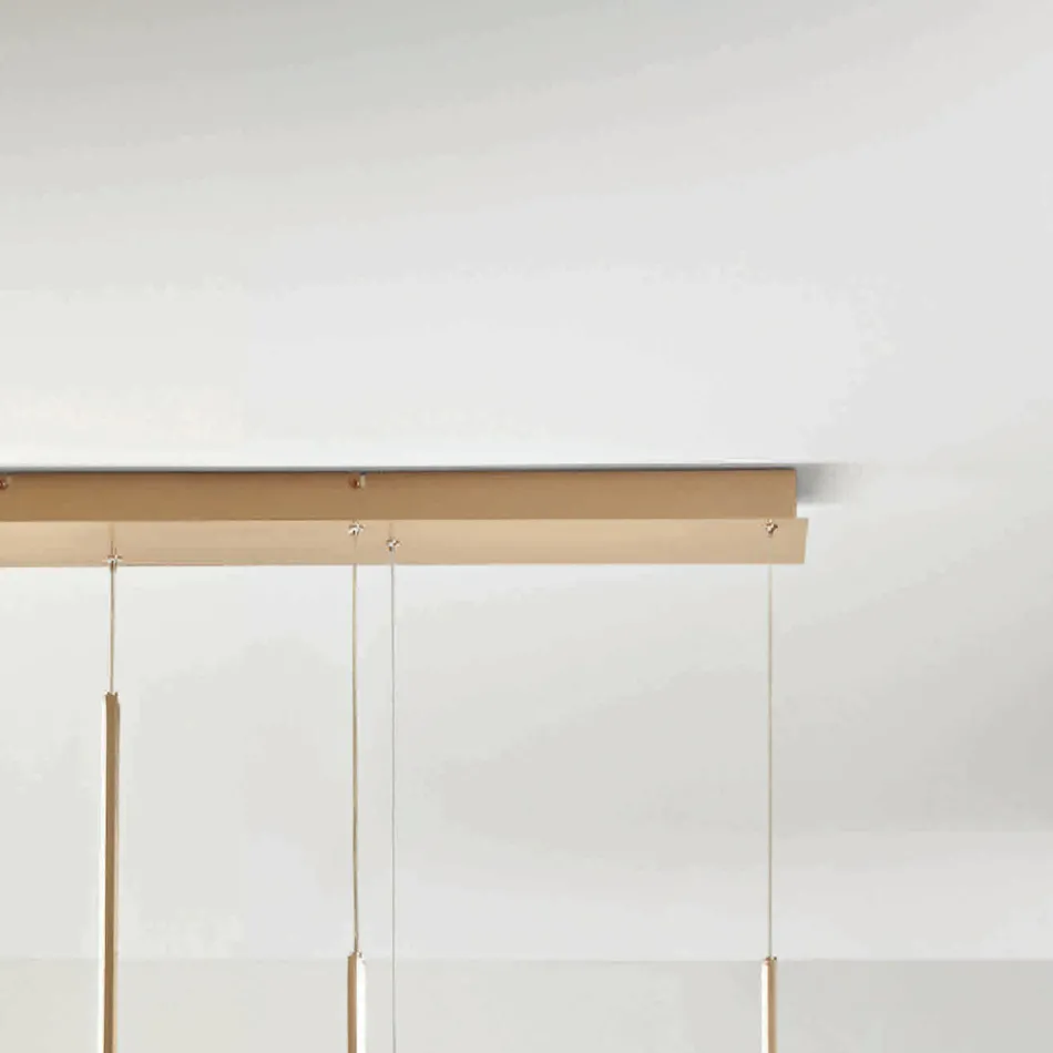 Metallkrona med löstagbar insats i granulerat glas - Catalpa Viadurini