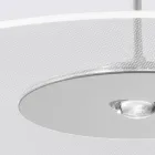 Metallkrona med mikroprickig plexiglasdiffusor - Nora Viadurini