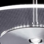 Metallkrona med mikroprickig plexiglasdiffusor - Nora Viadurini