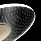 Metallkrona med mikroprickig plexiglasdiffusor - Nora Viadurini