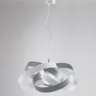 Metall- och glaskrona för elegant belysning av interiörer – Rosmarino Viadurini