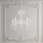 Metallkrona för ljusa och välkomnande interiörer – Perla Viadurini