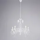 Metallkrona för ljusa och välkomnande interiörer – Perla Viadurini