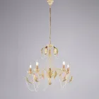 Metallkrona för ljusa och välkomnande interiörer – Perla Viadurini