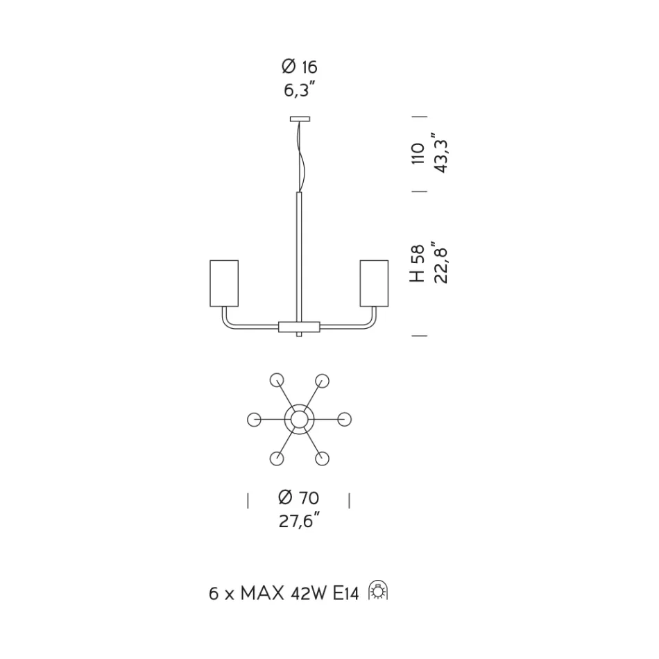 Ljuskrona i Venedig glas och metall Handgjord i Italien - Graham Viadurini