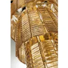 Modern ljuskrona 12 lampor i italienskt lyxigt handgjort glas - Valadier Viadurini