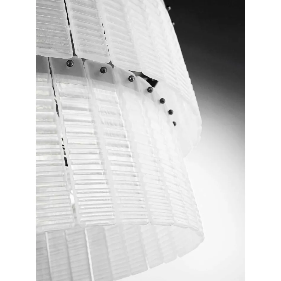 Modern ljuskrona 36 lampor i italienskt lyxigt handgjort glas - Valadier Viadurini