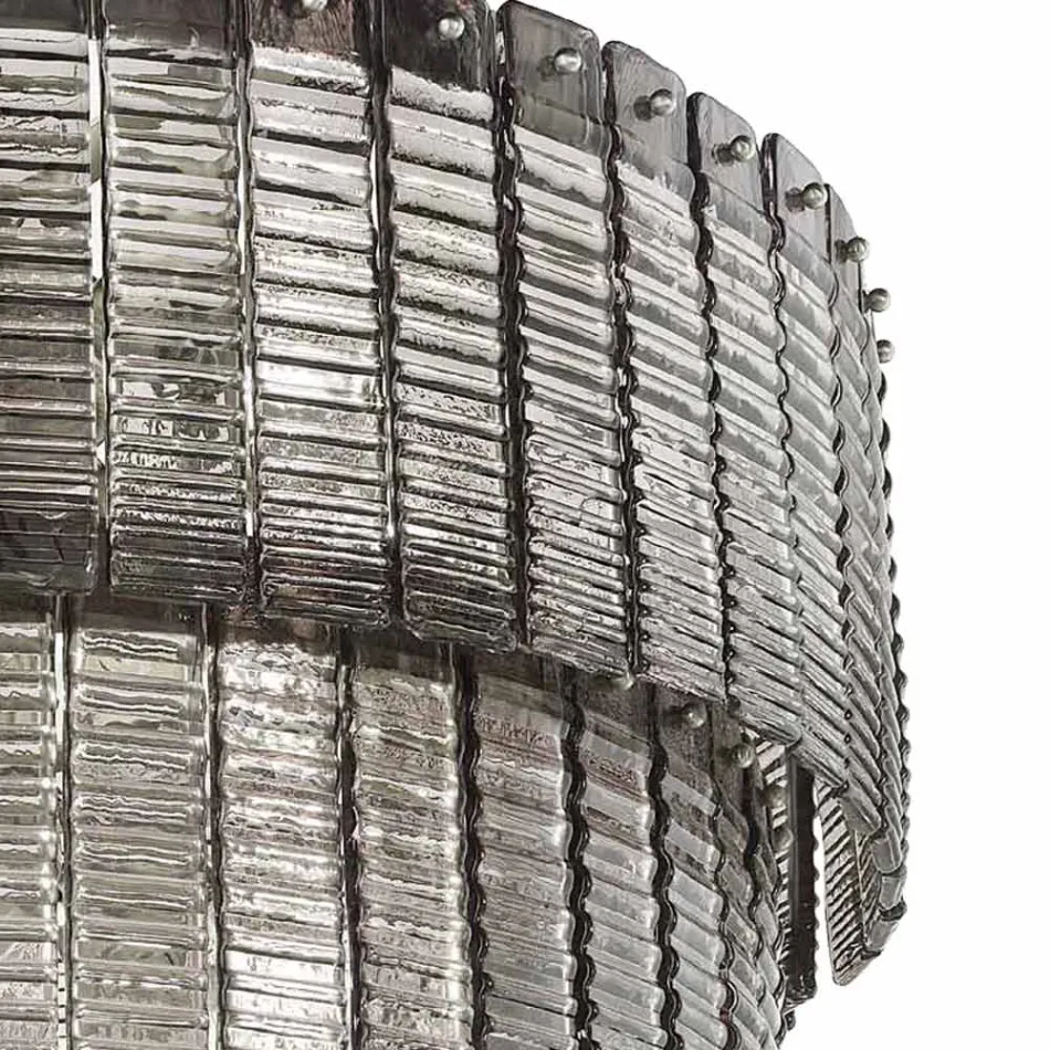 Modern ljuskrona 36 lampor i italienskt lyxigt handgjort glas - Valadier Viadurini