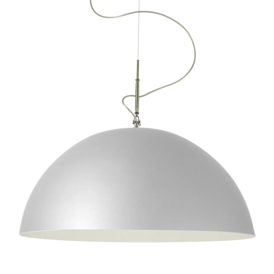 Upphängd ljuskrona i Laprene och Nebulite - Mezza Luna av In-es.artdesign Viadurini