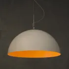 Upphängd ljuskrona i Laprene och Nebulite - Mezza Luna av In-es.artdesign Viadurini