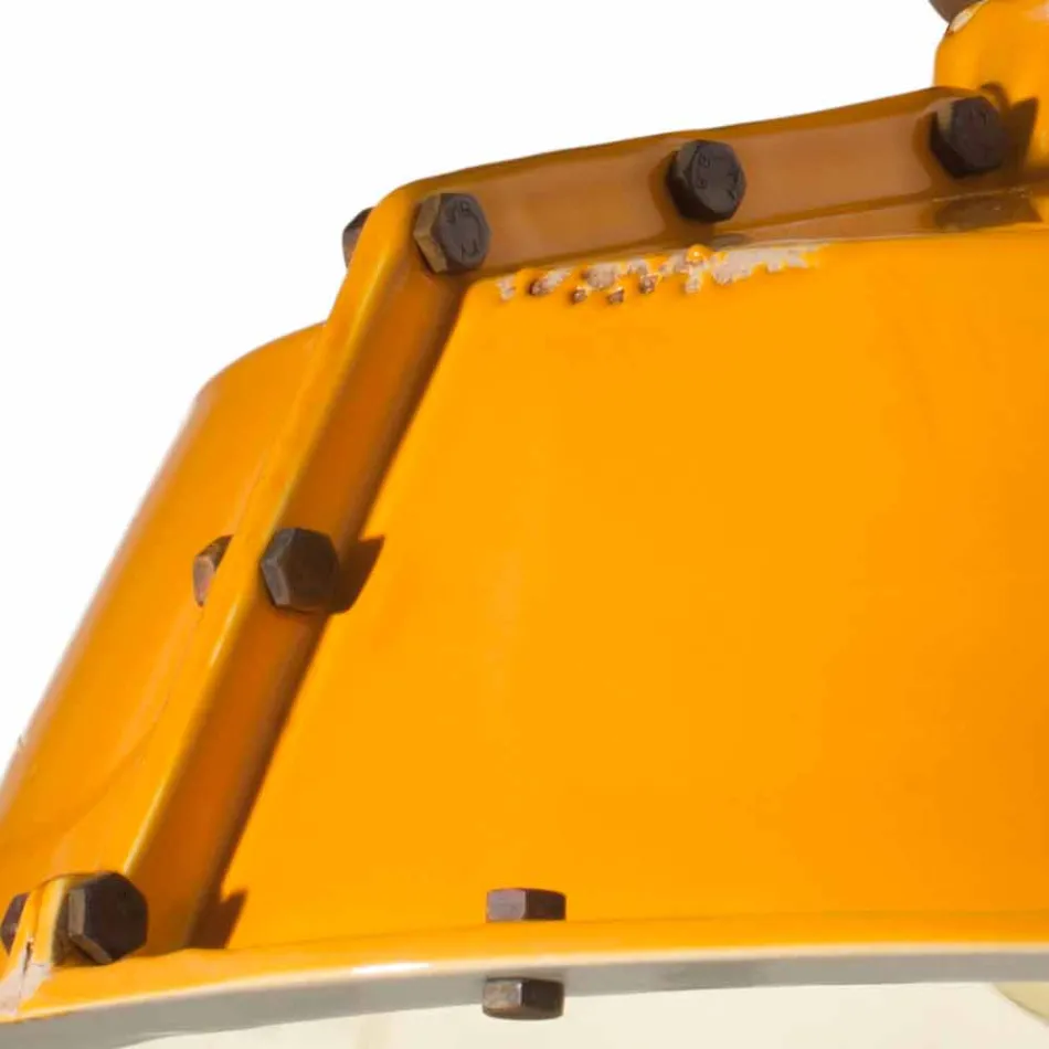 industriell stil ljuskrona tappning bell Jillian Ferroluce Viadurini