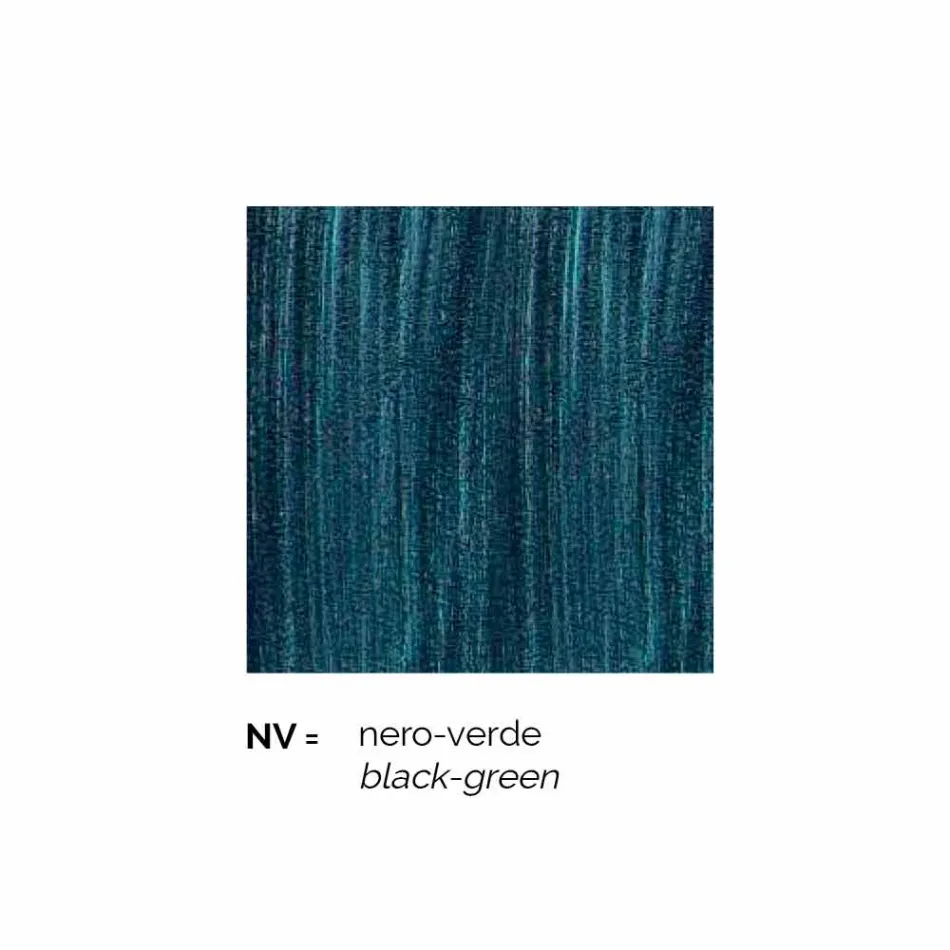 Tvåljus aluminiumslykta som tillverkats i Italien, Anika Viadurini