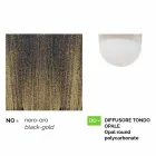 Utomhus treljus aluminium gata lampa gjord i Italien, Anusca Viadurini