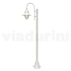 Utomhuslampa i vintagestil i aluminium Tillverkad i Italien - Cassandra Viadurini