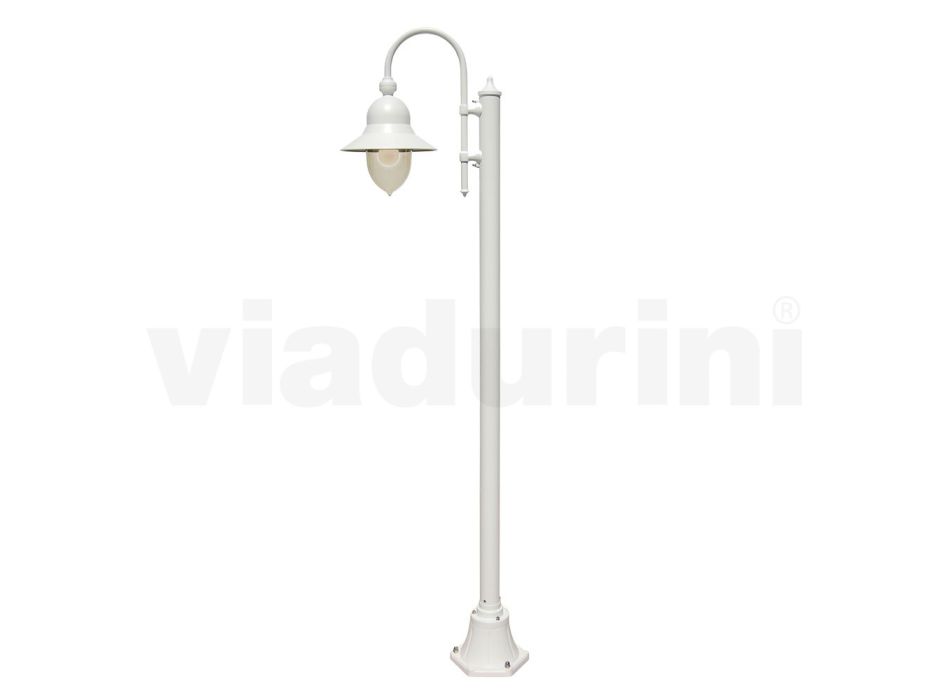 Utomhuslampa i vintagestil i aluminium Tillverkad i Italien - Cassandra Viadurini