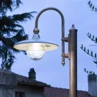 Trädgårdslampa i aluminium med 1 eller 2 eller 3 lampor Design - Campobasso Viadurini