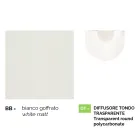 Vit trädgårdslampa i aluminium med 1 lampa tillverkad i Italien, Anusca Viadurini