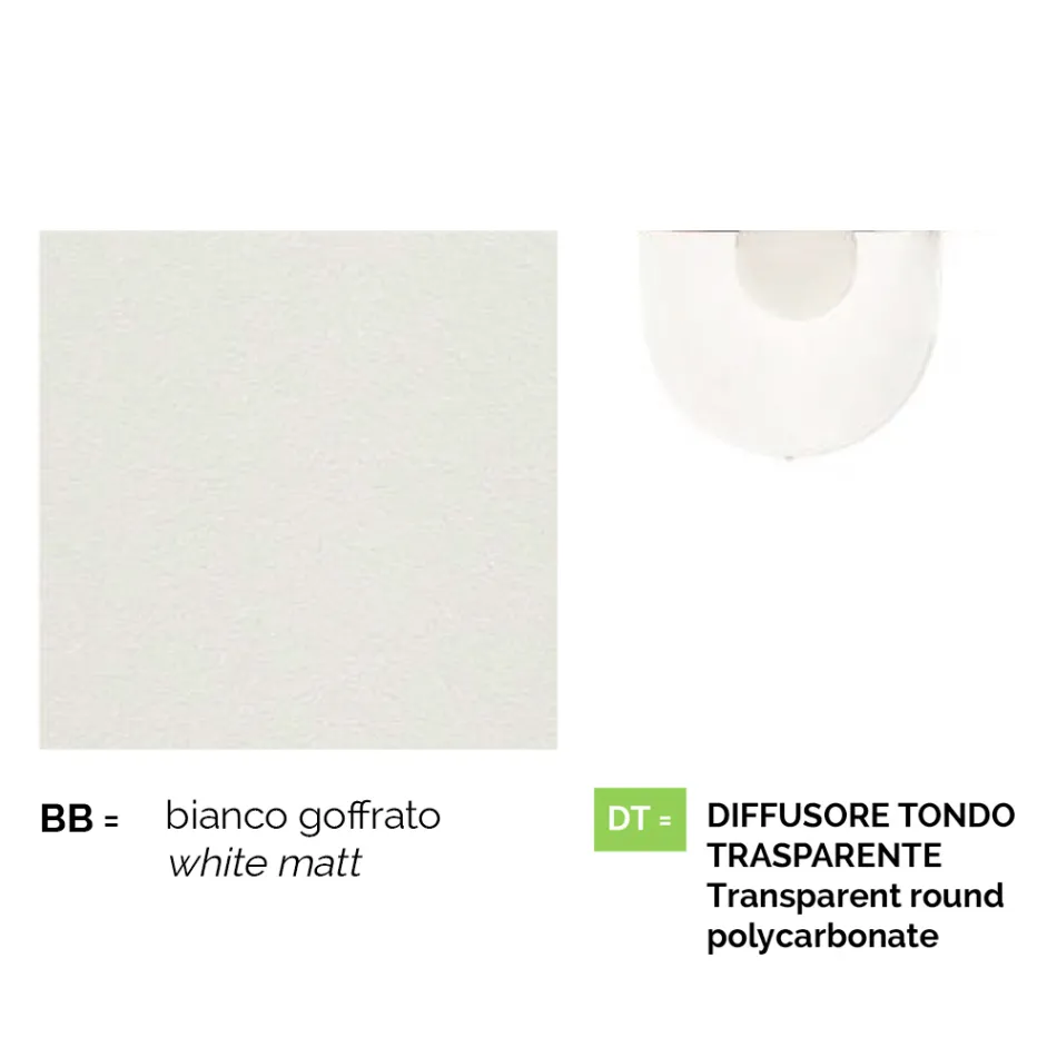 Vit trädgårdslampa i aluminium med 1 lampa tillverkad i Italien, Anusca Viadurini