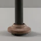 Trädgårdslampa i aluminium och galestro tillverkad i Italien - Toscot Spoleto Viadurini