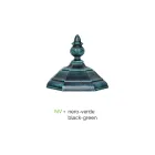 Trädgårdslampa i vintagestil i aluminium tillverkad i Italien - Leona Viadurini