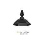 Trädgårdslampa 2 lampor i aluminium vintagestil gjord i Italien - Leona Viadurini