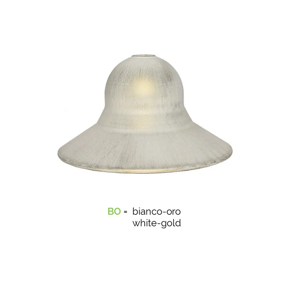 Trädgårdslampa med 3 lampor i aluminium Tillverkad i Italien - Cassandra Viadurini