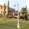 Trädgårdslampa i vintagestil i aluminium Tillverkad i Italien - Cassandra