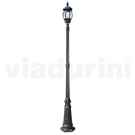 Vintage utomhuslampa i antracitaluminium Tillverkad i Italien - Empire Viadurini