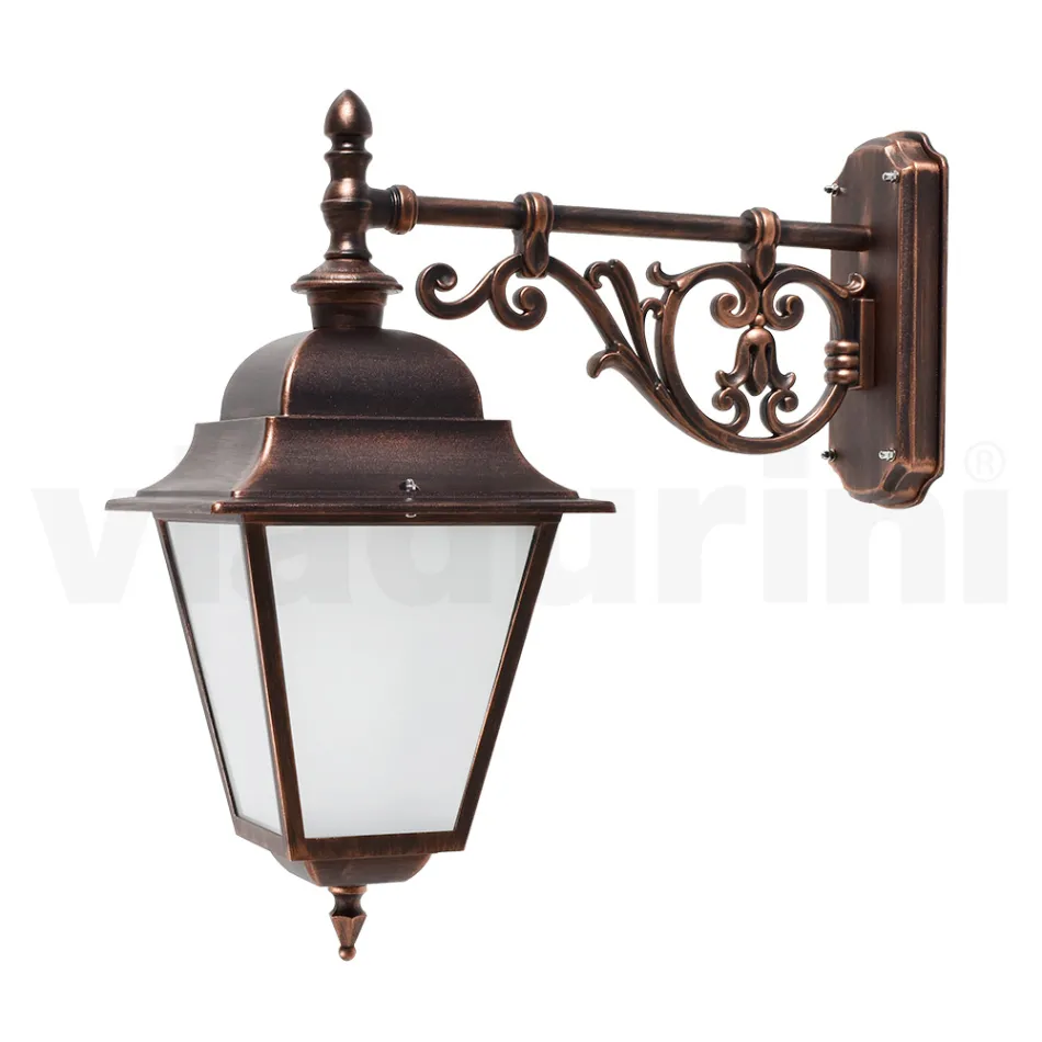 Utomhuslykta i glas och aluminium i 5 olika ytbehandlingar - Alchemist Viadurini