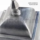 Utomhusvägglykta i aluminium och sandblästrat glas - Alchemist Viadurini