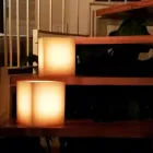 Doftlykta i Scratched Effect Wax med värmeljus Made in Italy - Famme Viadurini