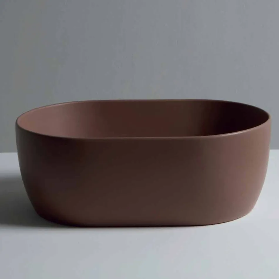 Handfat 45x32cm keramiska bänkskiva Italien Star gjort, modern design Viadurini