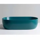 Handfat 70x35cm gjord av keramik Italien Star gjort, modern design Viadurini