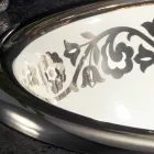 Inbyggd barock inbyggd handfat i eldlera tillverkad i Italien, Otis Viadurini