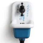 Modern design Mönstrad keramisk väggmonterad tvättställ 26 cm - Jordanien Viadurini