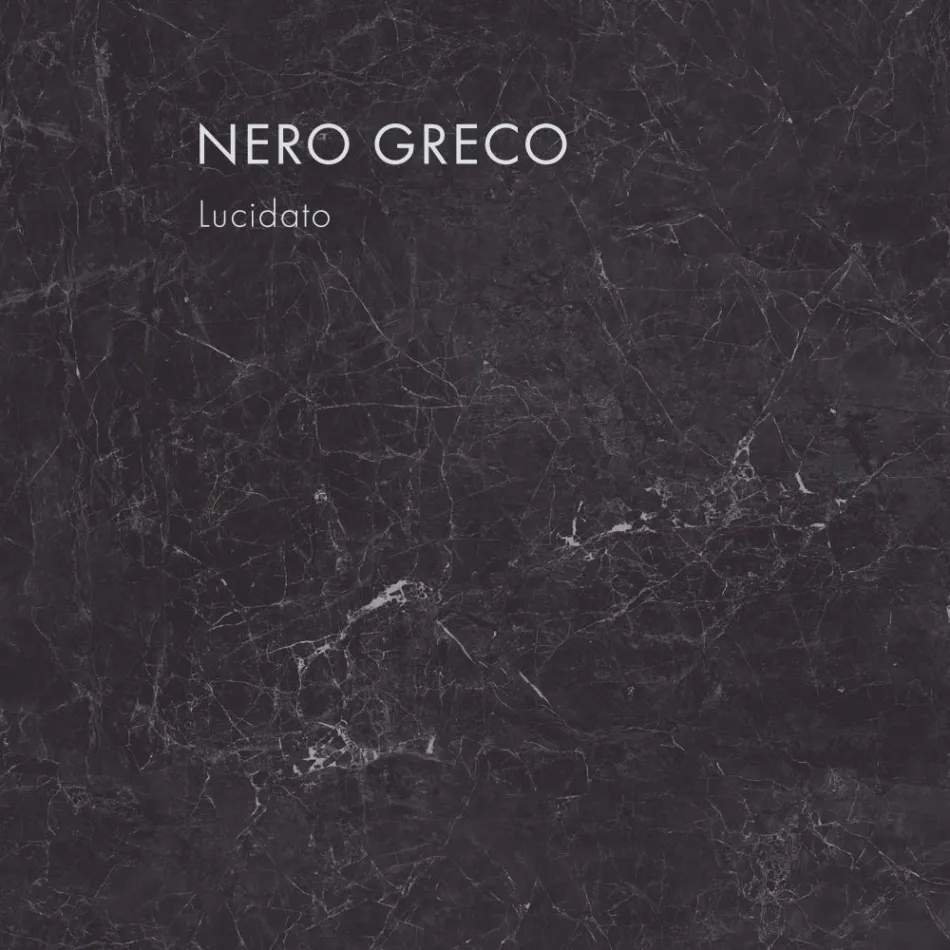 Kolumn Badrumstvättställ i porslinsstengods Tillverkad i Italien - Baia Viadurini