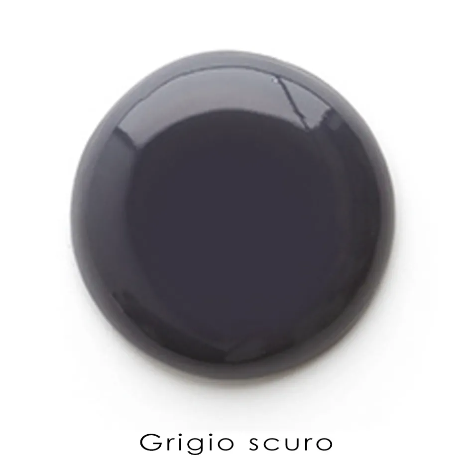 Upphängt handfat i vit och färgad keramik 42 cm - Meridiano Viadurini