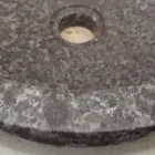 Levi grå natursten tvättställ, modern design Viadurini