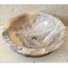 Countertop tvättställ i naturlig onyx sten Ana, handgjord Viadurini