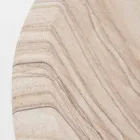 Tvättställ för badrumsbänk i sandsten rund form - Cerasolo Viadurini