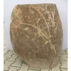 Design badrumsfat i natursten Hav, unikt stycke Viadurini