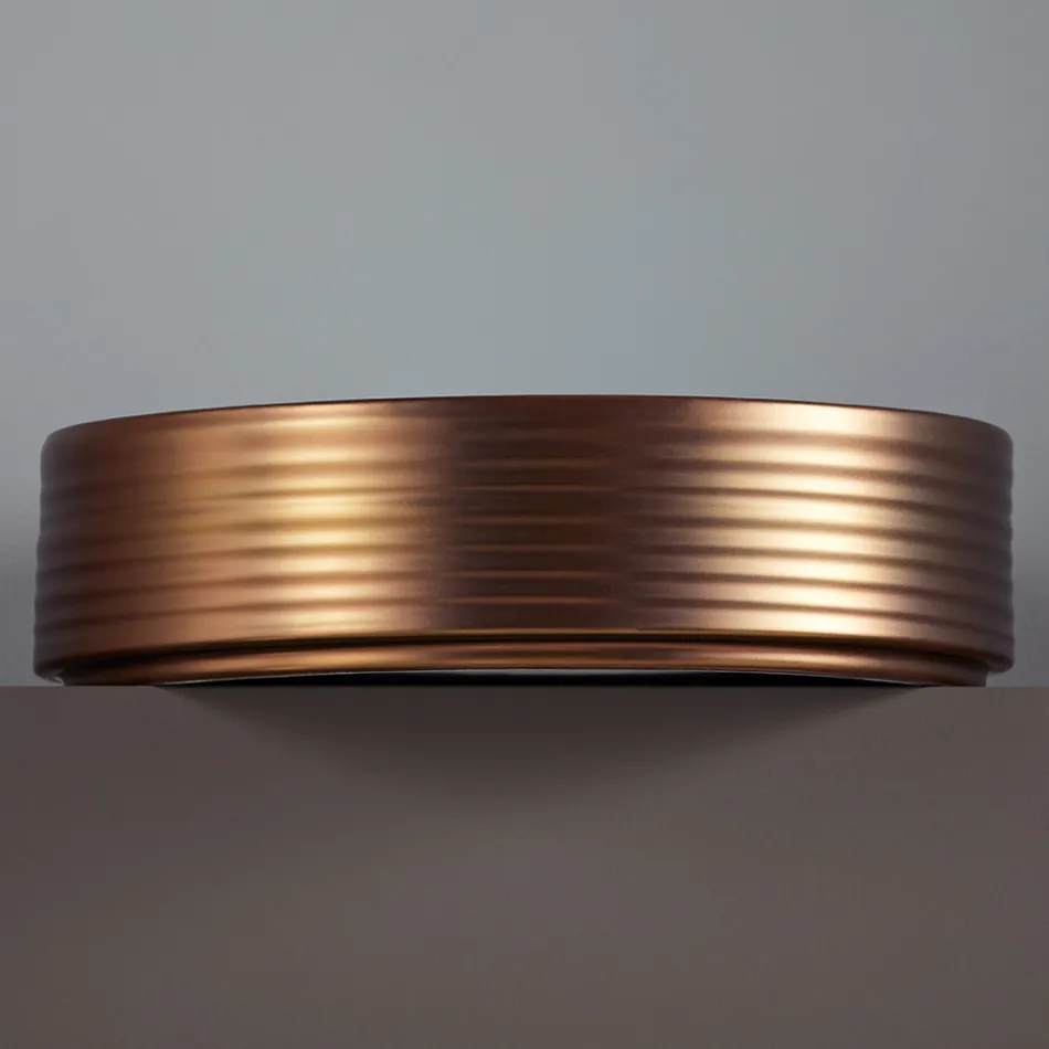 Handfat i handsvarvat porslinsstengods Made in Italy - Dart Viadurini