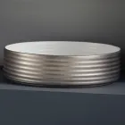 Handfat i handsvarvat porslinsstengods Made in Italy - Dart Viadurini