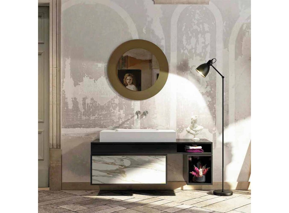 Voghera centralt designtvätt och modernt design badrumstopp Viadurini