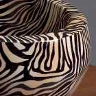 Modernt keramiskt handfat av bänkskivan tillverkad i Italien av Elisa Viadurini