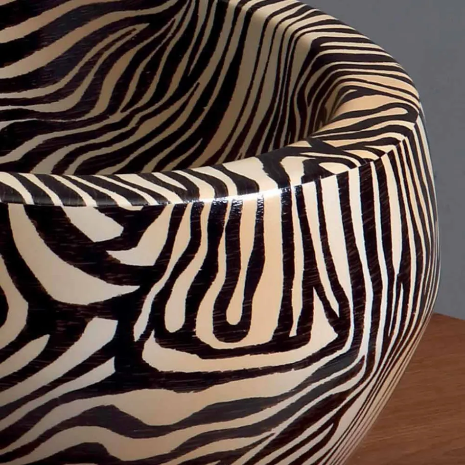 Modernt keramiskt handfat av bänkskivan tillverkad i Italien av Elisa Viadurini