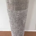 Konisk kolonn handfat i natursten Iga, unikt stycke Viadurini